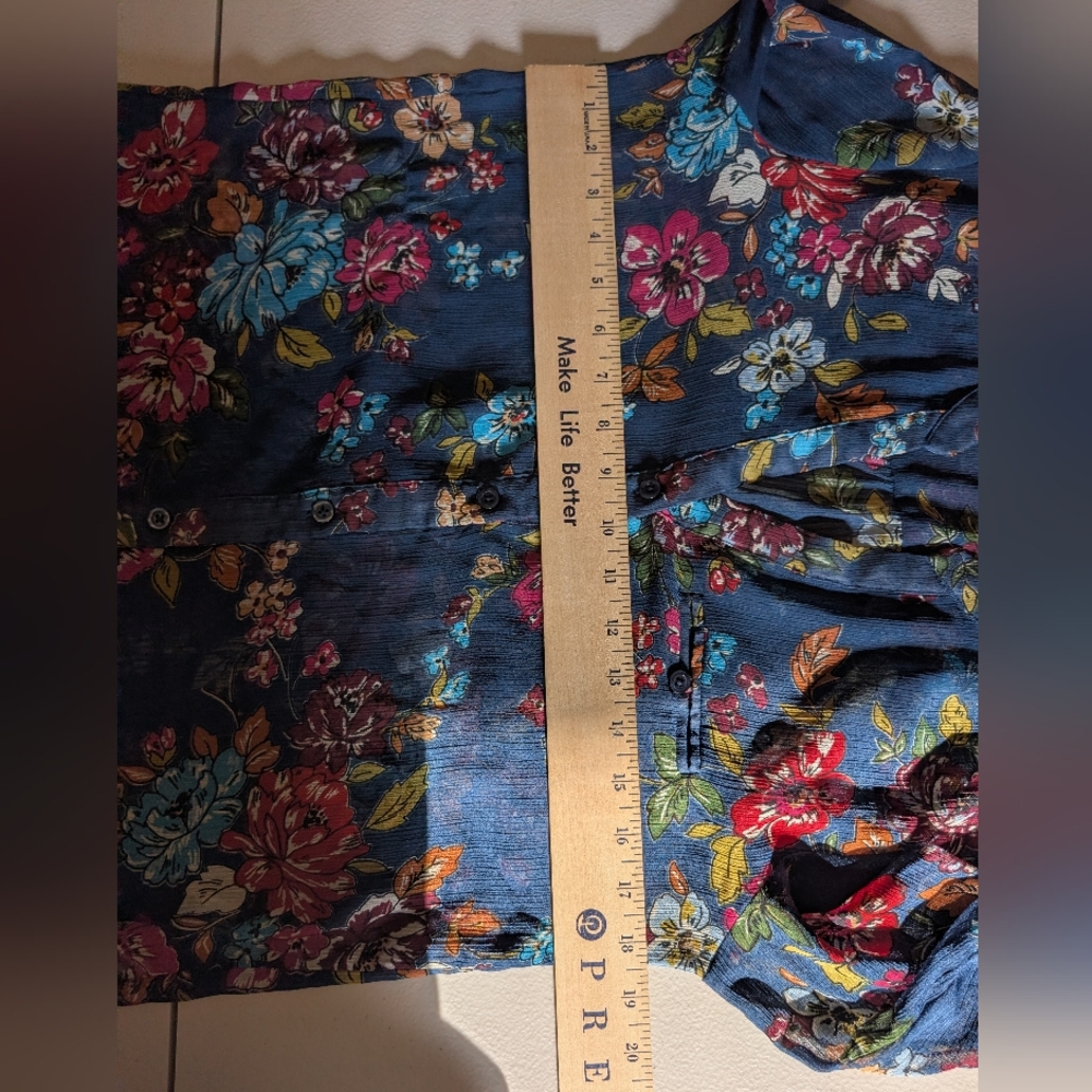 Kut from the Kloth Multicolor Floral Blouse - Picture 7 of 11